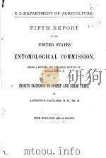 INSECTS INJURIOUS TO FOREST AND SHADE TREES 1890 PDF电子版封面 ALPHEUS S.PACKARD