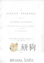 THE OCEANIC HYDROZOA PDF电子版封面