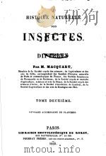 HISTOIRE NATURELLE DES INSECTES DIPTERES 2 1835 PDF电子版封面