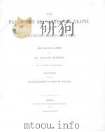 DIE PANTOPODEN DES GOLFES VON NEAPEL III MONOGRAPHIE:PANTOPODA PDF电子版封面 DOHRN ANTON