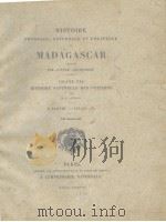 HISTOIRE PHYSIQUE NATURELLE ET POLITIQUE DE MADAGASCAR VOLUME 16 HISTOIRE NATURELLE DES POISSONS 2 P PDF电子版封面
