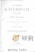 KAFERBUCH NATURGESCHICHTE DER KAFER EUROPAS FUNFTE BEDEUTEND VERMEHRTE UND VERBESSERTE AUFLAGE（ PDF版）