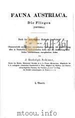 FAUNA AUSTRIACA DIE FLIEGEN(DIPTERA)  VOL.1（ PDF版）
