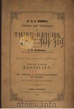 THIER-REICHS IN WORT UND BILD SECHSTER BAND 3 ABTHEILUNG 3 SCHLANGEN UND ENTWICKLUNGSGESCHICHTE DER PDF电子版封面 C.K.HOFFMANN