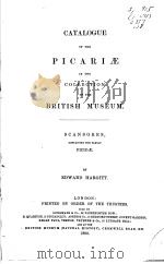 CATALOGUE OF THE PICAIAE IN THE BRITISH MUSEUM VOLUME 18 PDF电子版封面 EDWARD HARGITT