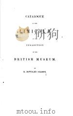 CATALOGUE OF THE LIMICOLAE IN THE COLLECTION OF THE BRITISH MUSEUM（ PDF版）