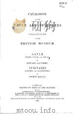 CATALOGUE OF THE BIRDS IN THE BRITISH MUSEUM VOLUME 25 PDF电子版封面