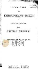CATALOGUS HYMENOPTERORUM VOL.3 PARS 2 PDF电子版封面