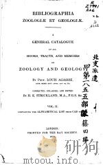 BIBLIOGRAPHIA ZOOLOGIAE ET GEOLOGIAE G.-F. VOL.2 1850 PDF电子版封面 PROF.LOUIS AGASSIZ