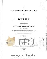 A GENERAL HISTORY OF BIRDS VOL 2 1822 PDF电子版封面 JOHN LATHAM