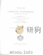 FOISSONS PROVENANT DES CAMPAGNES DU YACHT L‘HIRONDELLE FASCICULE 10 1896 PDF电子版封面 M.JULES RICHARD
