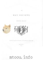 A MONOGRAPH OF THE BRITISH ANNELIDS VOL.4 PART 1 PDF电子版封面