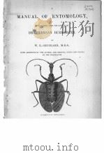 MANUAL OF ENTOMOLOGY 1836 PDF电子版封面
