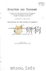 EVOLUTION AND TAXONOMY（ PDF版）