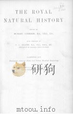 THE ROYAL NATURAL HISTORY REPTILES FISHES PDF电子版封面
