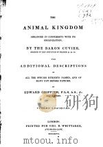 THE ANIMAL KINGDOM VOLUME THE FIFTH PDF电子版封面