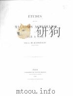 ETUDES SUR LES MALADIES ACTUELLES DU VER A SOIE PDF电子版封面 PAR A.DE QUATREFAGES