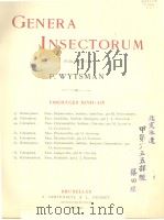 GENERA INSECTORUM  FASCICULE 47-54（ PDF版）