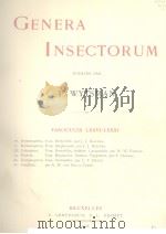 GENERA INSECTORUM  FASCICULE 76-81（ PDF版）