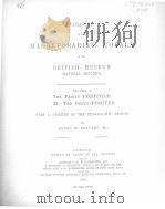 CATALOGUE OF THE MADREPORARIAN CORALS IN THE BRITISH MUSEUM VOLUME 5 PDF电子版封面 HENRY M. BERNARD