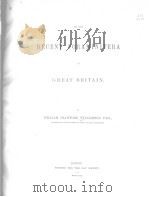 ON THE RECENT FORAMINIFERA OF GREAT BRITAIN PDF电子版封面