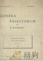 GENERA INSECTORUM DE 216（ PDF版）