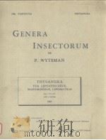 GENERA INSECTORUM DE 218 PDF电子版封面 P.WYTSMAN