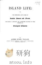 ISLAND LIFE PDF电子版封面 ALFRED RUSSEL WALLACE