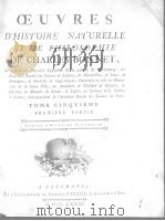 OEUVRES D‘HISTOIRE NATURELLE ET DE PHILOSOPHIE DE CHARLES BONNET  TOME CINQUIEME（ PDF版）