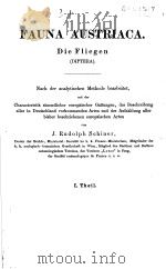 FAUNA AUSTRIACA DIE FLIEGEN (DIPTERA)  VOL.1（ PDF版）