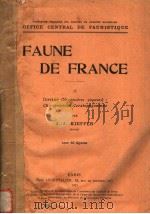 FAUNE DE FRANCE 11（ PDF版）