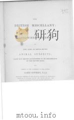THE BRITISH MISCELLANY OR COLOURED FIGURES PDF电子版封面 JAMES SOWERBY