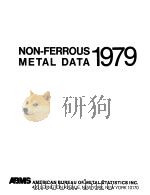 NON-FERROUS METAL DATA 1979 PDF电子版封面