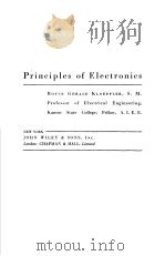 PRINCIPLES OF ELECTRONICS PDF电子版封面 ROYCE GERALD KLOEFFLER
