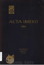 ACTA IMEKO 1964 TOMUS 1 1964 PDF电子版封面