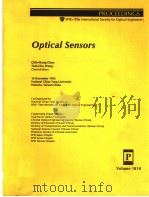 PROCEEDINGS SPIE-THE INTERNATIONAL SOCIETY FOR OPTICAL ENGINEERING  VOLUME 1814 OPTICAL SENSORS（1992 PDF版）