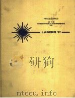 PROCEEDINGS OF THE INTERNATIONAL CONFERENCE ON LASERS‘87（1987 PDF版）