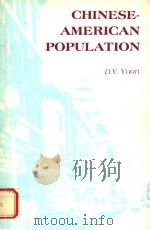 CHINESE-AMERICAN POPULATION PDF电子版封面 9623080042 D.Y.YUAN