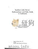 SOUTHERN LAKE HURON：HYDROCARBONS AND FATTY ACIDS IN SEDIMENTS（ PDF版）