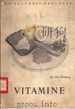 VITAMINE PDF电子版封面