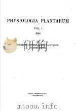 PHYSIOLOGIA PLANTARUM  1948  VOL.1（ PDF版）