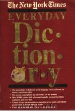THE NEW YORK TIMES EVERYDAY DICTIONARY PDF电子版封面 0812909100 THOMAS M.PAIKEDAY