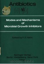ANTIBIOTICS 6 MODES AND MECHANISMS OF MICROBIAL GROWTH INHIBITORS PDF电子版封面 3540121692 F.E.HAHN