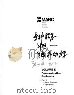 MARC VOLUME E DEMONSTRATION PROBLEMS PART 3 HEAT TRANSFER  DYNAMICS（ PDF版）