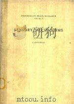 PROGRESS IN BRAIN RESEARCH VOLUME 23 SENSORY MECHANISMS PDF电子版封面 Y.ZOTTERMAN