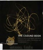 THE CSOUND BOOK PDF电子版封面 0262522616 RICHARD BOULANGER