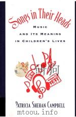 SONGS IN THEIR HEADS（1998 PDF版）