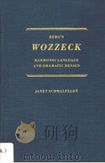 BERG‘S WOZZECK PDF电子版封面 0300027109 JANET SCHMALFELDT