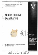 NONDESTRUCTIVE EXAMINATION ARTICLE 4 PDF电子版封面