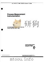 PROCESS MEASUREMENT INSTRUMENTATION (FIRST EDITION) PDF电子版封面